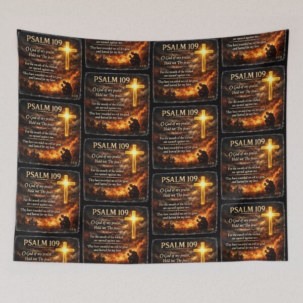 Item preview, psalm 109 o GOD of my praise  designed and sold by ocd_Jessica.