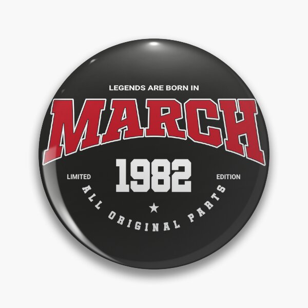Item preview, March legends 1982 designed and sold by HB Shirts.