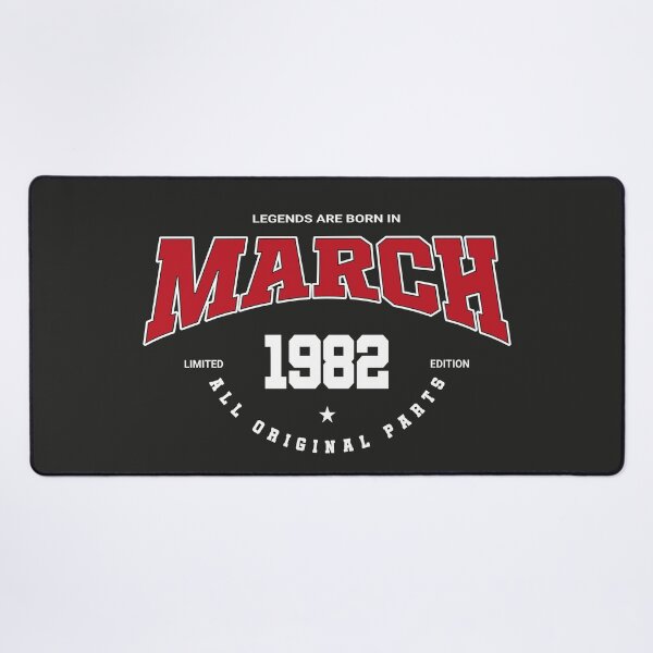 Item preview, March legends 1982 designed and sold by HB Shirts.