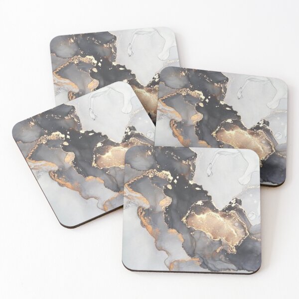 Item preview, Grey marble designed and sold by WednesdayAndYou.