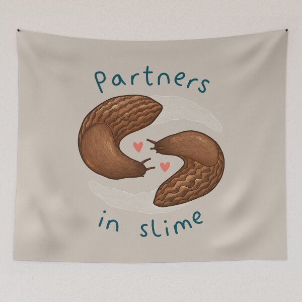 Item preview, Partners in Slime - Slugs designed and sold by SophieCorrigan.