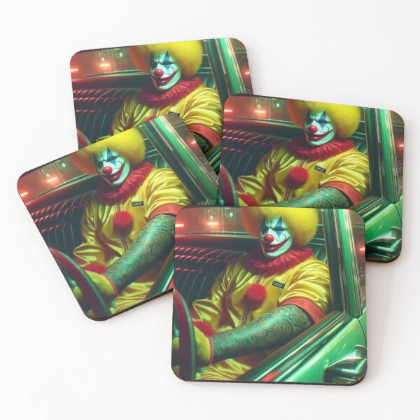 Item preview, “Greasepaint Getaway: Ronald’s Drive-Thru Dystopia” designed and sold by Print Fiction.
