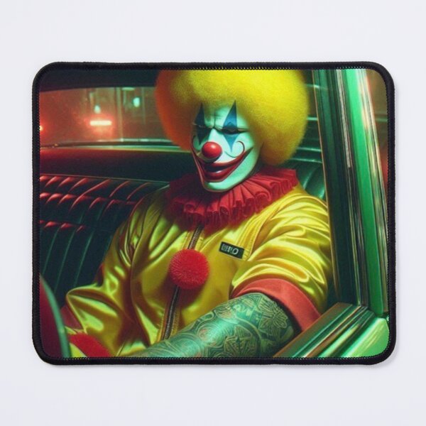 Item preview, “Greasepaint Getaway: Ronald’s Drive-Thru Dystopia” designed and sold by Print Fiction.