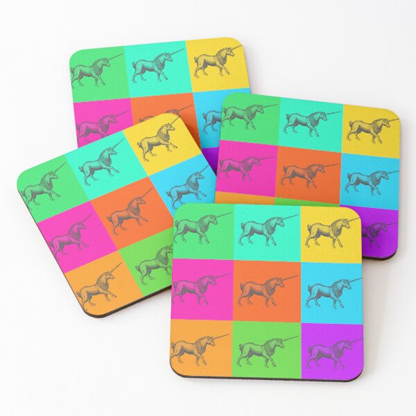 Item preview, Warhol Unicorns designed and sold by JournalOfTales.