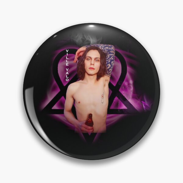 Item preview, Ville-Valo__Heartagram_from Music VIbes Tee designed and sold by MusicVibesTee.