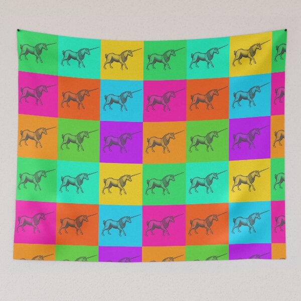 Item preview, Warhol Unicorns designed and sold by JournalOfTales.