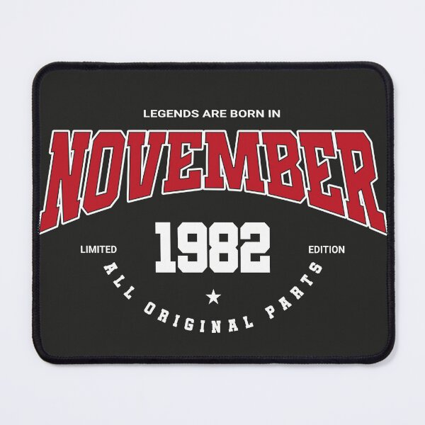 Item preview, November legends 1982 designed and sold by HB Shirts.