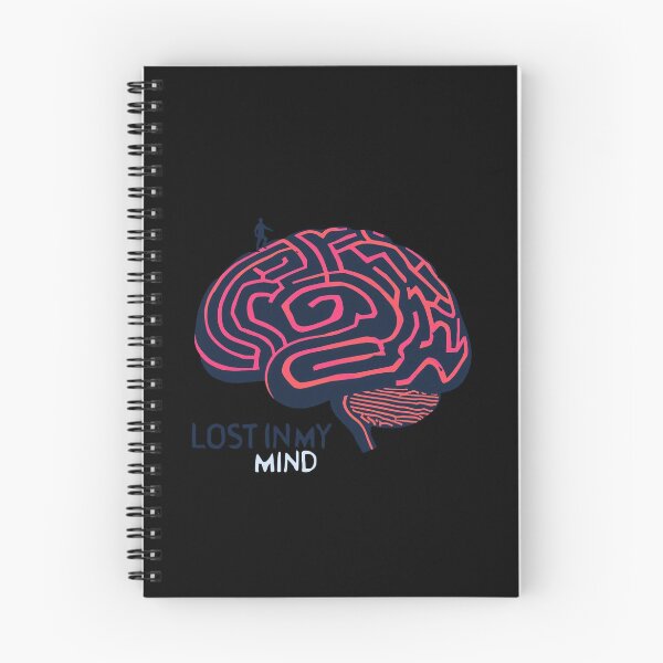 Item preview, Perdido en mi mente – Ilustración del laberinto mental designed and sold by Katzpy.