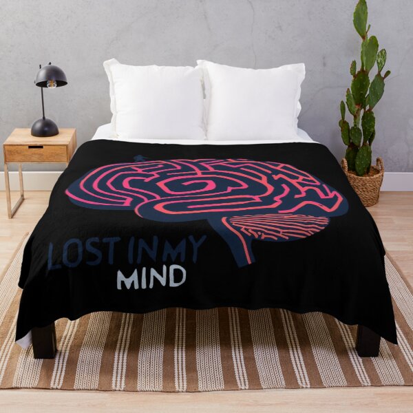 Item preview, Lost In My Mind – Mental Maze Illustration designed and sold by Katzpy.