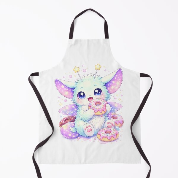 Item preview, Donut Lunari – Cute Pastel Fantasy Creature with Sweet Donuts designed and sold by LunariWorld.