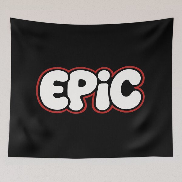 Item preview, Bold EPIC Bubble Letter Design – Funny Statement Graphic for Stickers, Tees, Posters & Gifts designed and sold by Bright Nest Studio.
