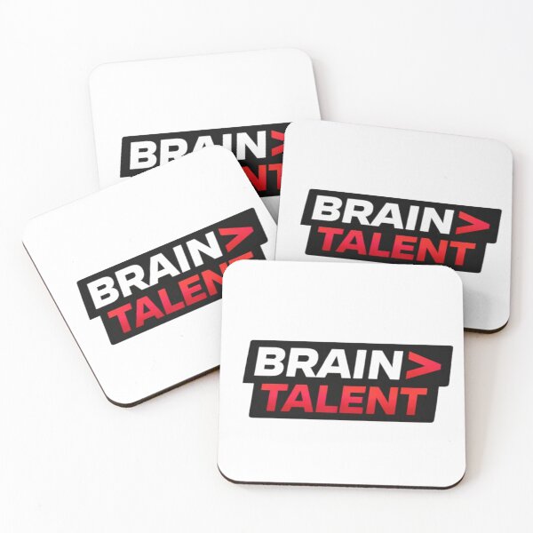 Item preview, Brain Over Talent – Smart Learning Motivation Design designed and sold by Amr Darwish Graphic designer.