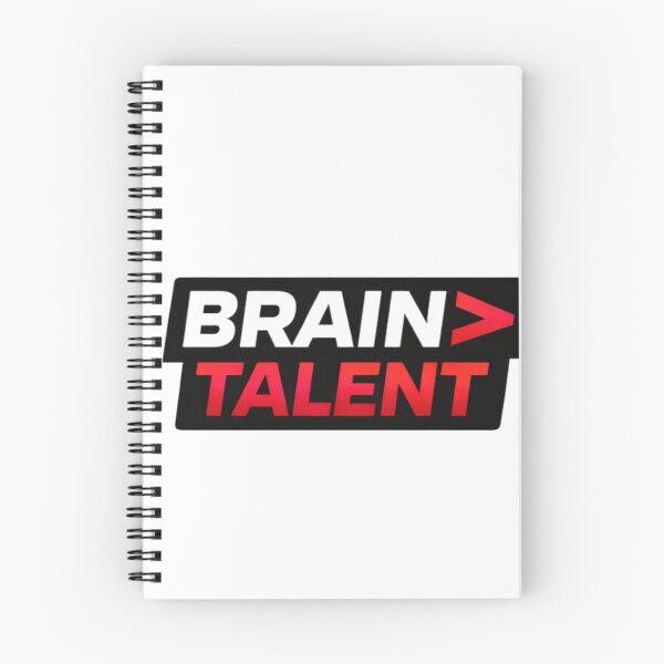 Item preview, Brain Over Talent – Smart Learning Motivation Design designed and sold by Amr Darwish Graphic designer.