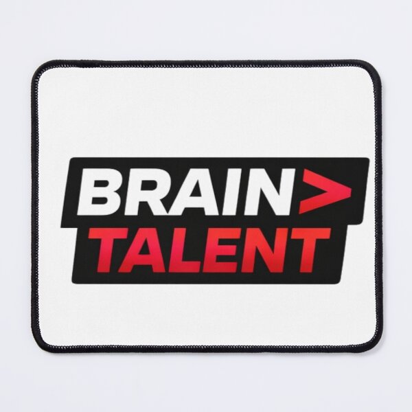 Item preview, Brain Over Talent – Smart Learning Motivation Design designed and sold by Amr Darwish Graphic designer.