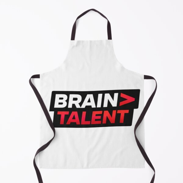 Item preview, Brain Over Talent – Smart Learning Motivation Design designed and sold by Amr Darwish Graphic designer.