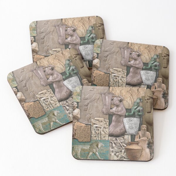 Item preview, Ancient Mesopotamia Collage designed and sold by JournalOfTales.