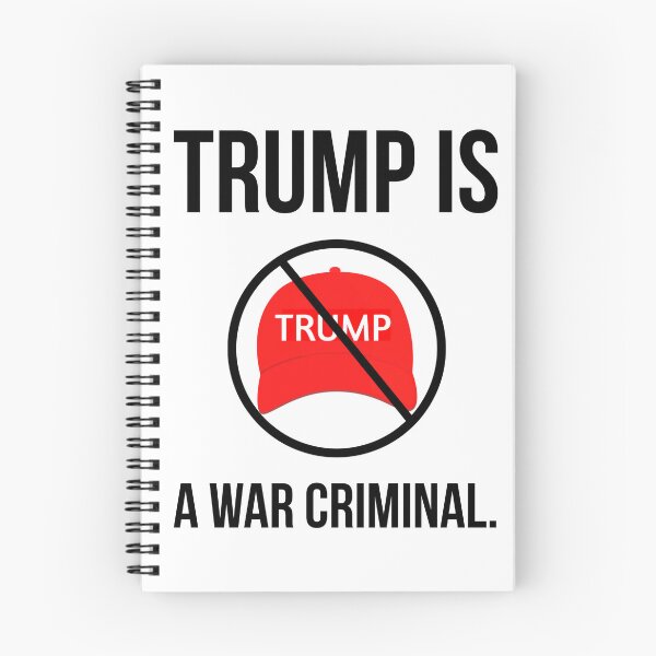 Item preview, Trump is a war criminal.  designed and sold by Rachel the Artist .