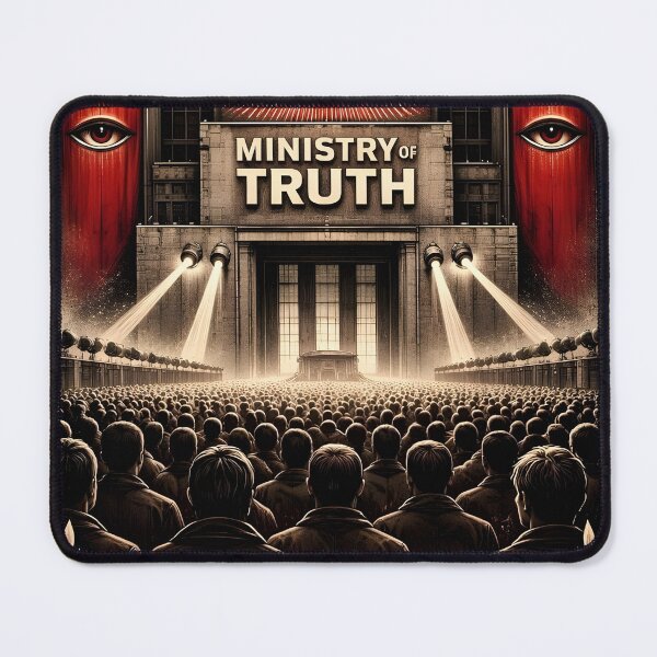 Item preview, Ministry of Truth Propaganda Orwell 1984 designed and sold by screenpromos.