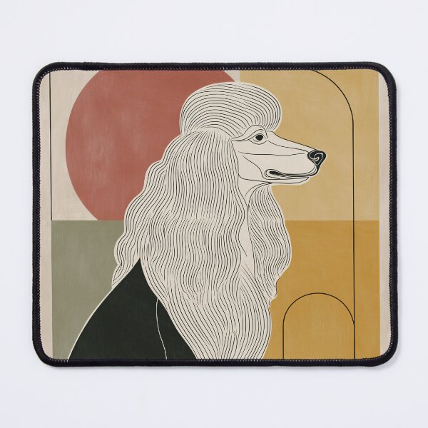 Item preview, Abstract Poodle Portrait designed and sold by lautir.