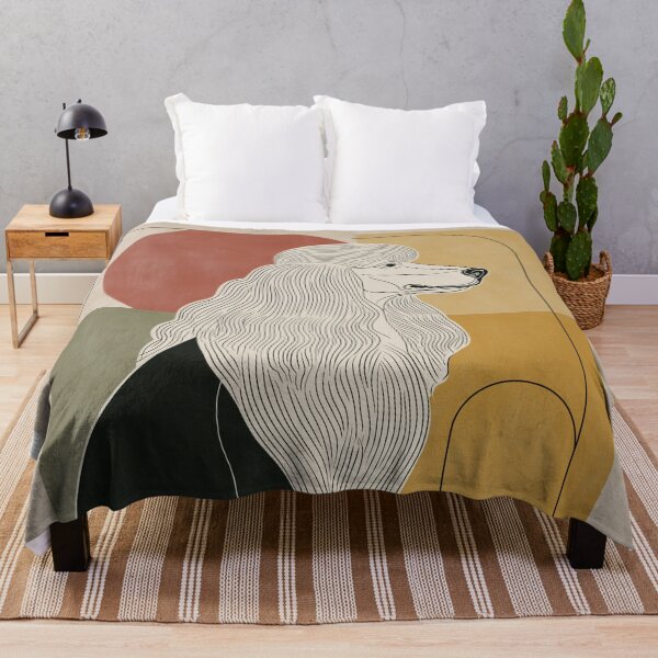 Item preview, Abstract Poodle Portrait designed and sold by lautir.