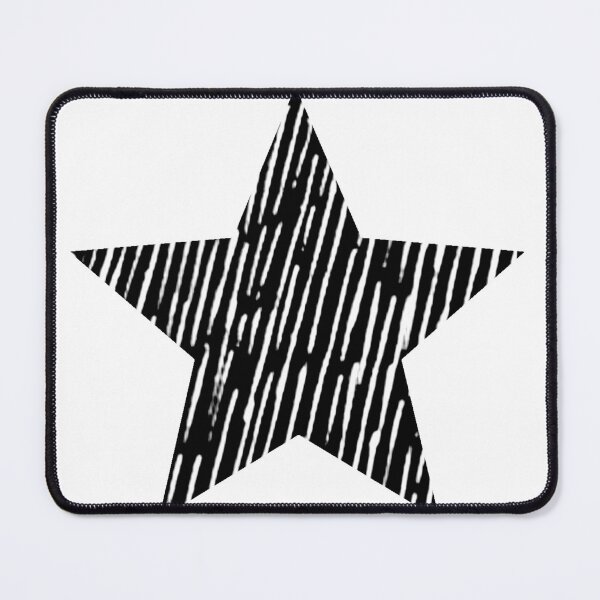 Item preview, Black Star Digital Collage Cut Out Cookie Cutter designed and sold by Licorice Moon.