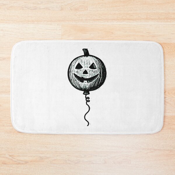 Item preview, Glowing Jack O Lantern Balloon – Dark Spooky Halloween Art designed and sold by Horrify.