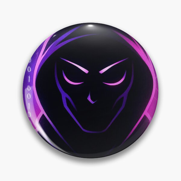 Item preview, Neon Hacker Figure – Cyberpunk Hooded Cyber Art designed and sold by Articooler.