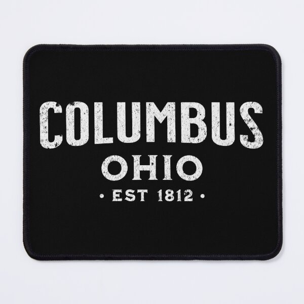 Item preview, Columbus Ohio Established 1812 Minimal Typography designed and sold by American Travels.