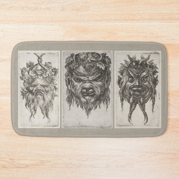 Item preview, 17th Century Italian Mask Prints designed and sold by JournalOfTales.