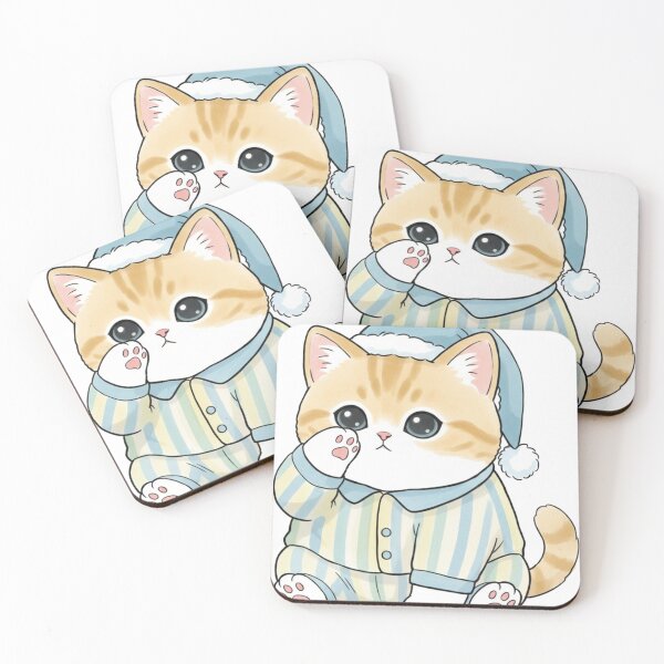 Item preview, Chubby Sleepy Mofusand Kitty designed and sold by heypattistudio.