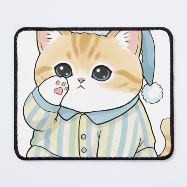 Item preview, Chubby Sleepy Mofusand Kitty designed and sold by heypattistudio.