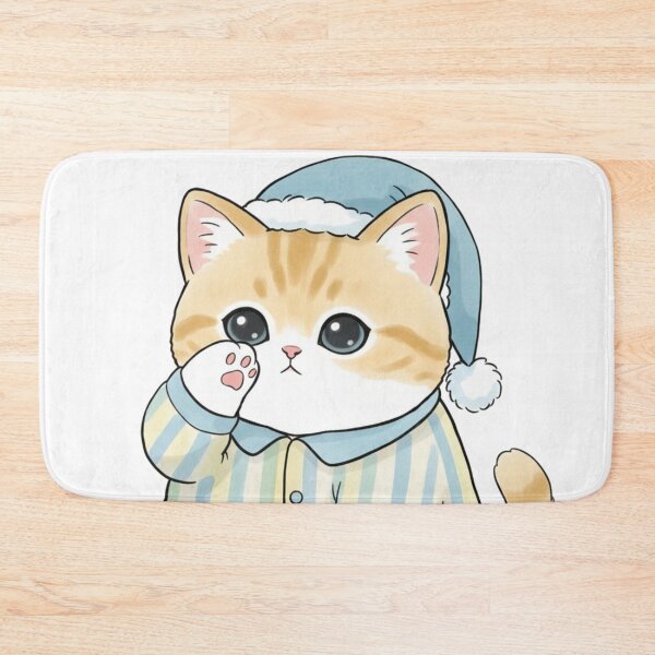 Item preview, Chubby Sleepy Mofusand Kitty designed and sold by heypattistudio.