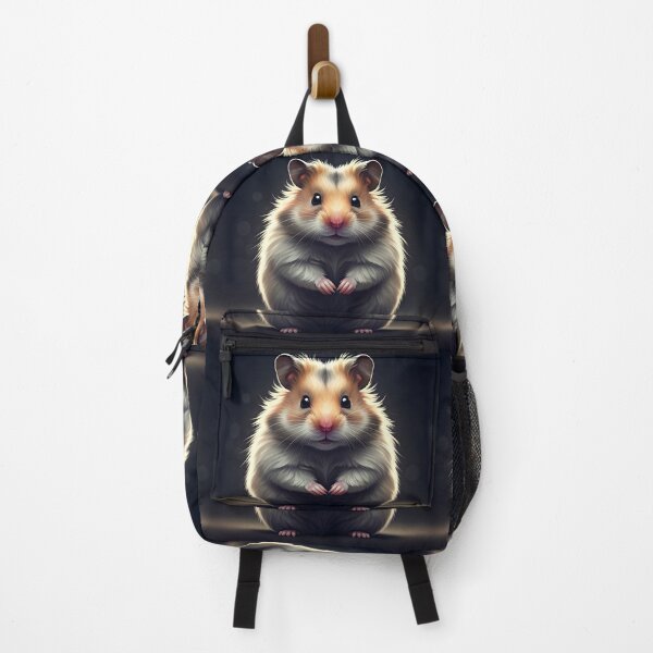 Item preview, Tiny Paws, Big Attitude – Cute Hamster Art designed and sold by PawPrintedArt.