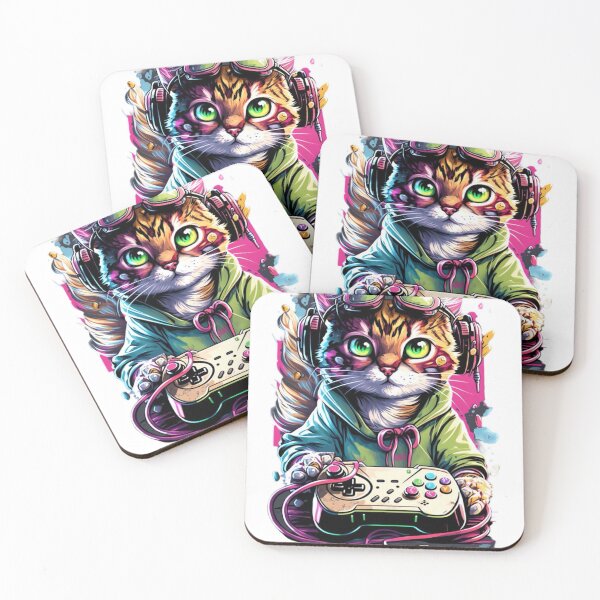 Artikelvorschau, Katze & Pad entworfen und verkauft von Mickeyinktattoo.
