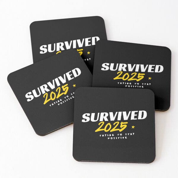Item preview, Survived 2025 Try To Stay Positive on Black designed and sold by Artycom.