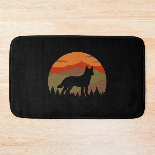 Artikelvorschau, Distressed Vintage Country Sunset Blue Heeler Geschenk entworfen und verkauft von Guarddogdrive.