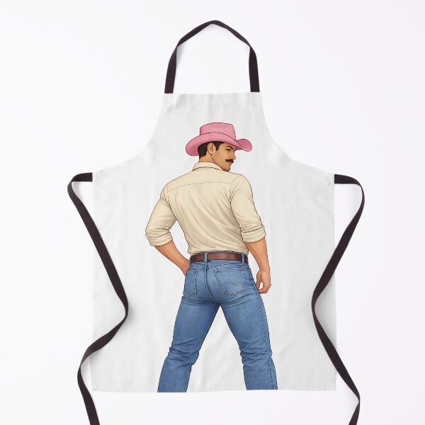 Item preview, Cowboy Energy – Pink Hat Western Back View designed and sold by MPForet.