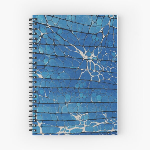 Item preview, Blue Mosaic Ebru Marbling  Art – Blue  Abstract Marbling designed and sold by Pacika.