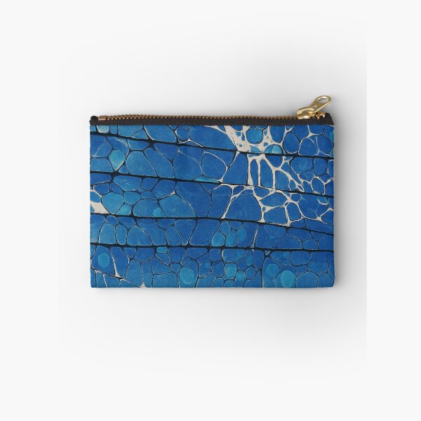 Item preview, Blue Mosaic Ebru Marbling  Art – Blue  Abstract Marbling designed and sold by Pacika.