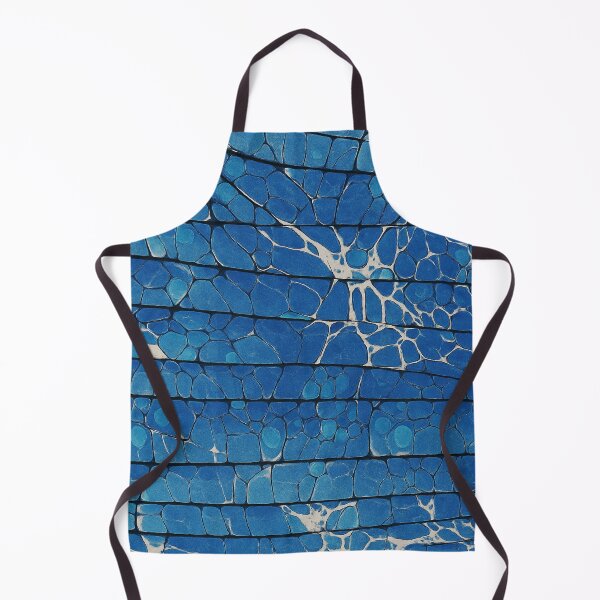 Item preview, Blue Mosaic Ebru Marbling  Art – Blue  Abstract Marbling designed and sold by Pacika.
