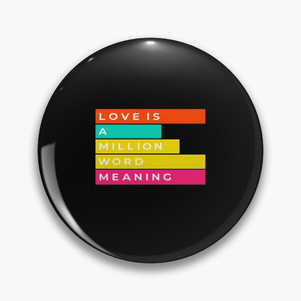 Item preview, Bold Love Quote Typography – Vibrant Retro Design for Posters, Apparel & Emotional Wall Art designed and sold by Bright Nest Studio.