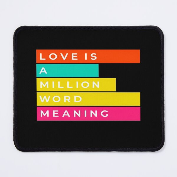 Item preview, Bold Love Quote Typography – Vibrant Retro Design for Posters, Apparel & Emotional Wall Art designed and sold by Bright Nest Studio.