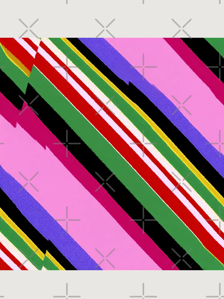 Thumbnail 6 von 6, Premium Oversized Pullover, Retro Neon Diagonal Racing Stripes Pattern designt und verkauft von bubblegoth.