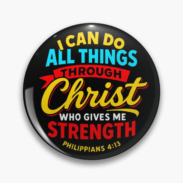 Item preview, Philippians 4:13 I can do all things through Christ who gives me strength designed and sold by plushism.