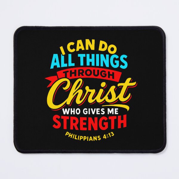 Item preview, Philippians 4:13 I can do all things through Christ who gives me strength designed and sold by plushism.