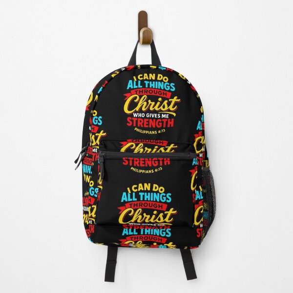 Item preview, Philippians 4:13 I can do all things through Christ who gives me strength designed and sold by plushism.