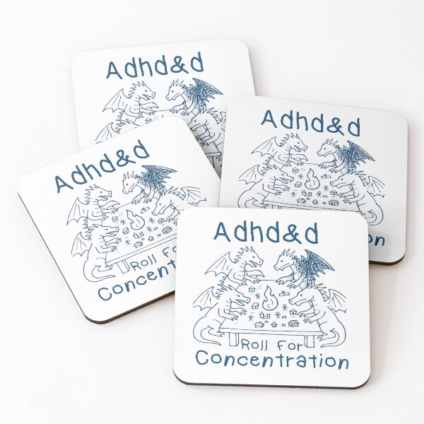 Item preview, Roll For Concentration Funny ADHD RPG DnD Gamer designed and sold by RandyHaskins.