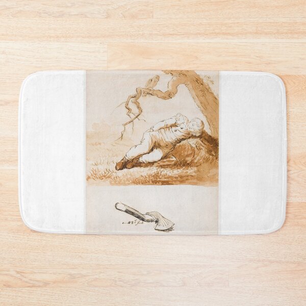 Item preview, Boy Sleeping – Caspar David Friedrich | Romantic Study of Innocence and Stillness designed and sold by Art Outlaws.