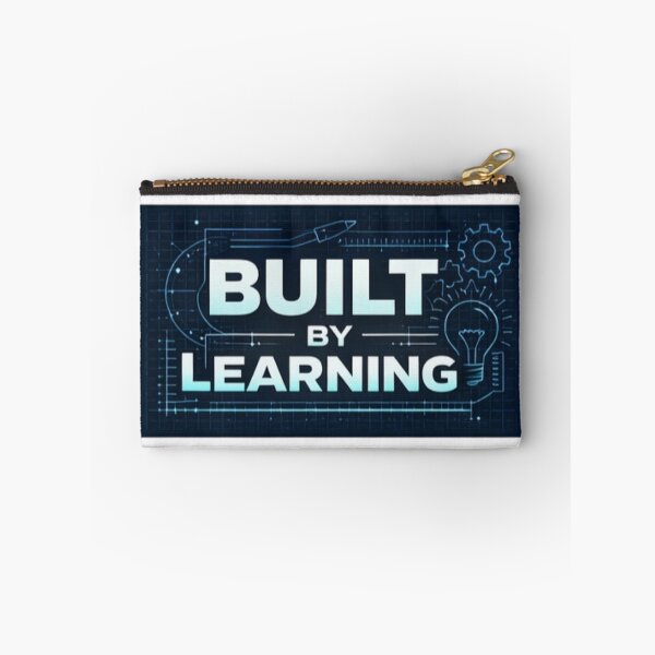 Item preview, Built by Learning – Education and Growth Mindset Design designed and sold by Amr Darwish Graphic designer.