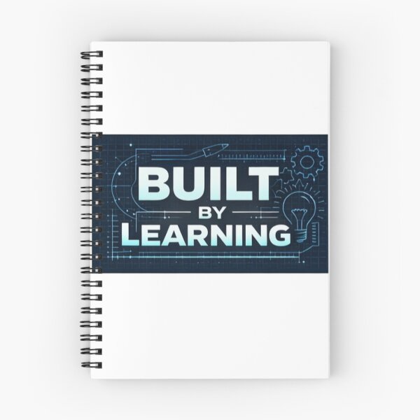 Item preview, Built by Learning – Education and Growth Mindset Design designed and sold by Amr Darwish Graphic designer.